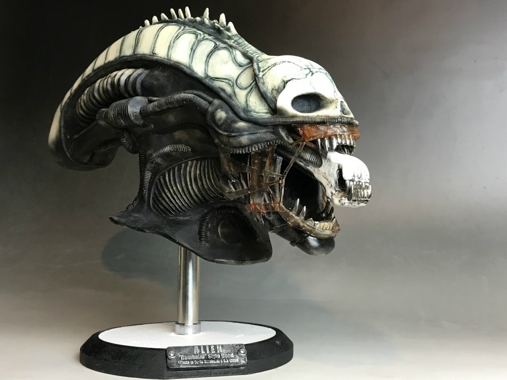 ALIEN “Rambaldi Style” Half Head Model | PSYCHO MONSTERZ Online